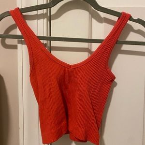 urban outfitters out from under hot pink drew top